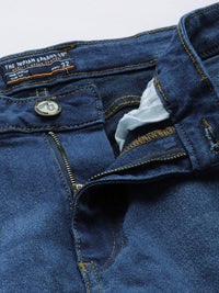 The Indian Garage Co Men Bootcut Light Fade Stretchable Jeans