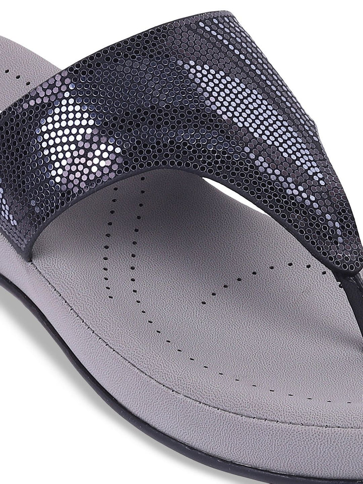 Metro Women Embellished comfort sandals