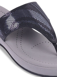 Metro Women Embellished comfort sandals