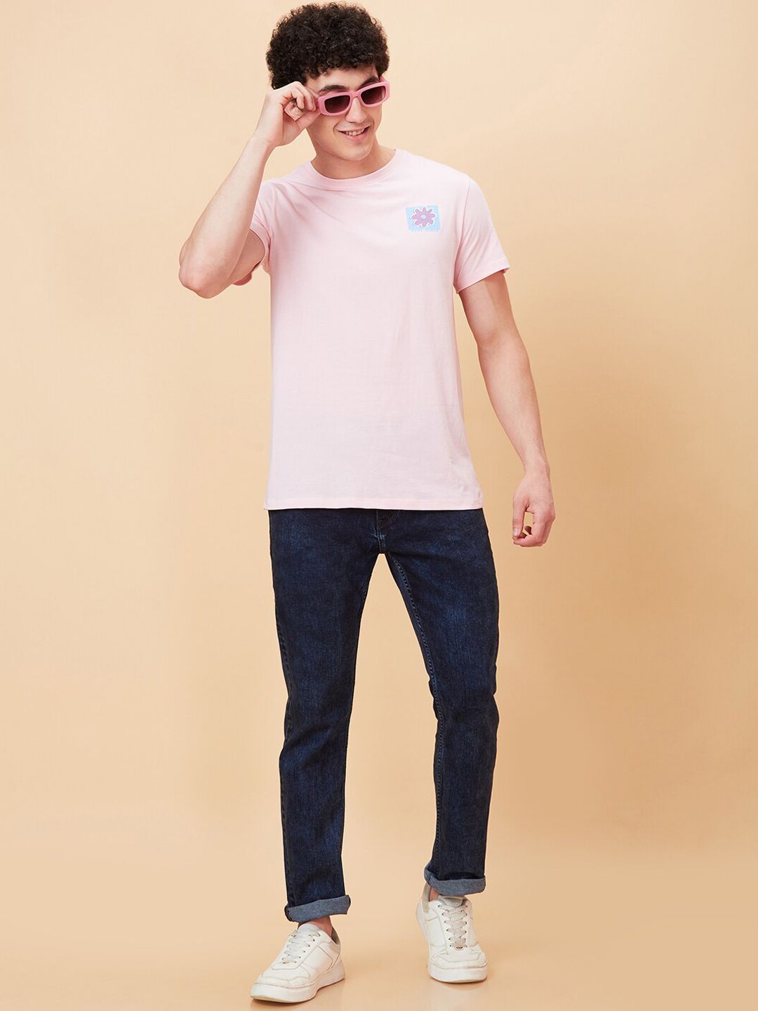 Being Human Men Slim Fit Mid Rise Clean Look Light Fade Jeans