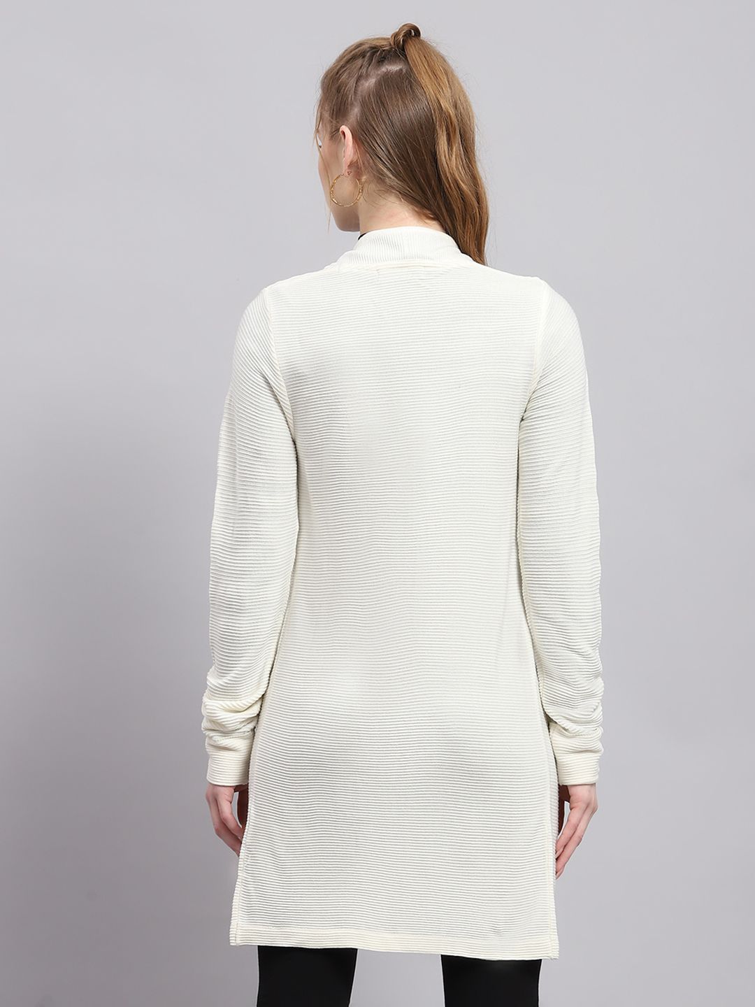 Monte Carlo Self-Striped Longline Cardigan