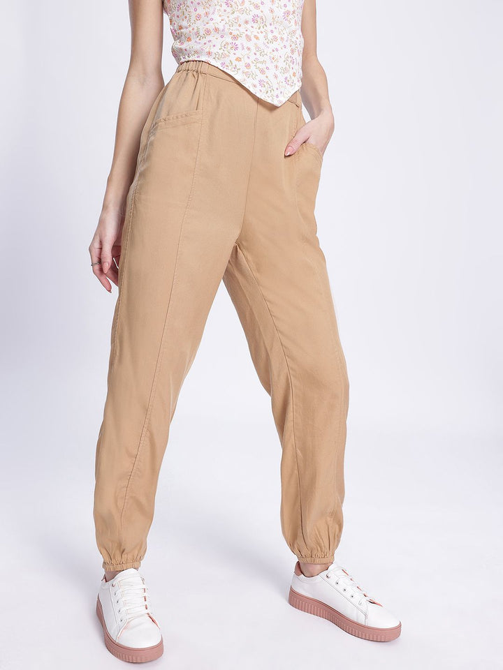 DressBerry Women Tailored Tranquility Jogger Style Trousers