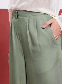 DressBerry Women Indie Vibe Tribe Wide Leg Pleated Pant