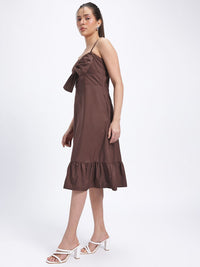 DressBerry Twirly Tales Bow Detail A-Line Midi Dress