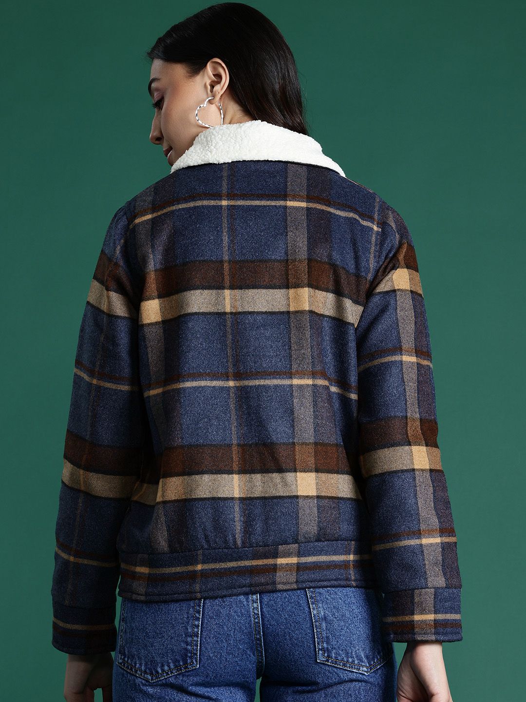 DressBerry Checked Tailored Jacket