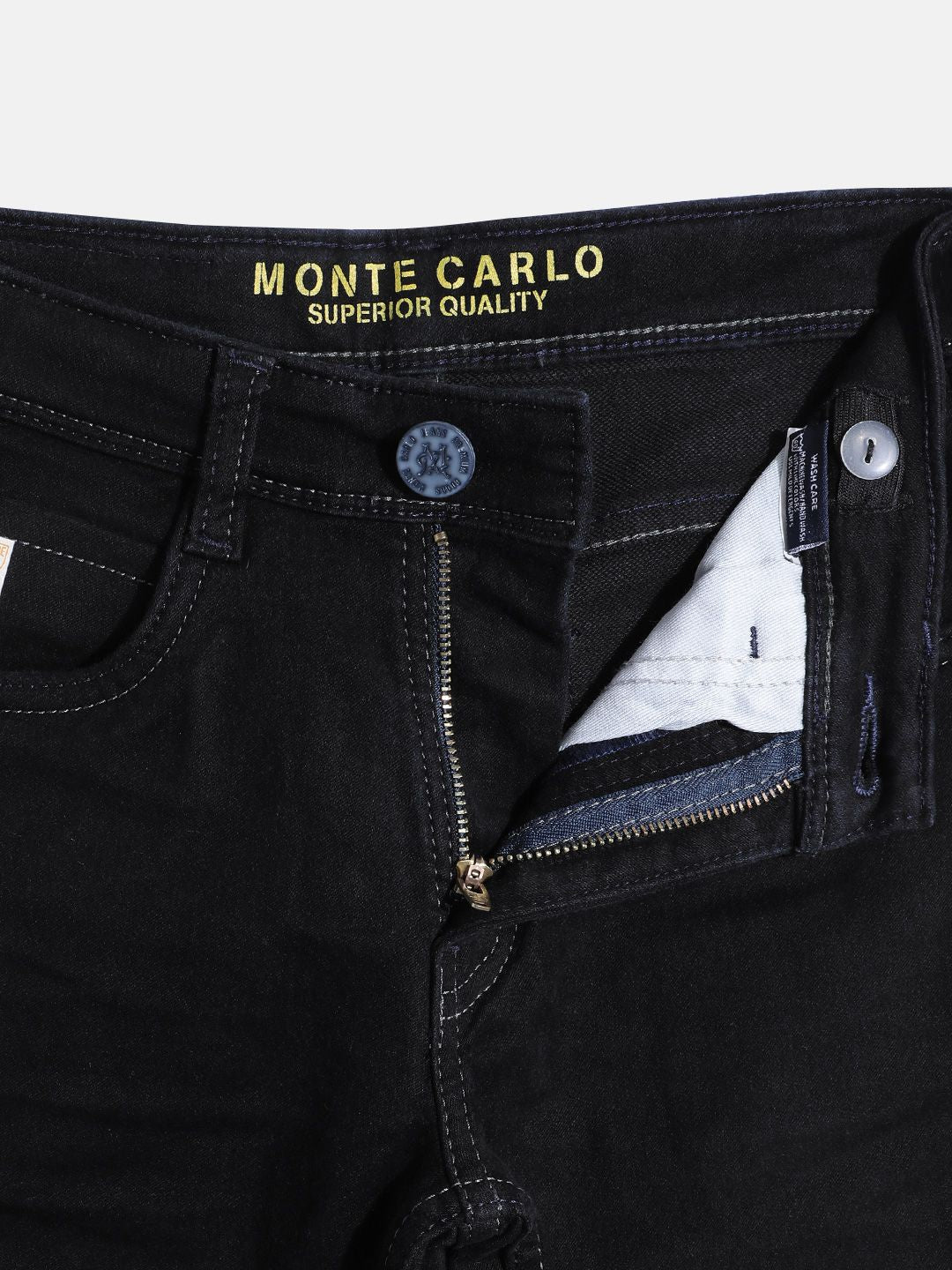 Monte Carlo Boys Straight Fit Stretchable Jeans