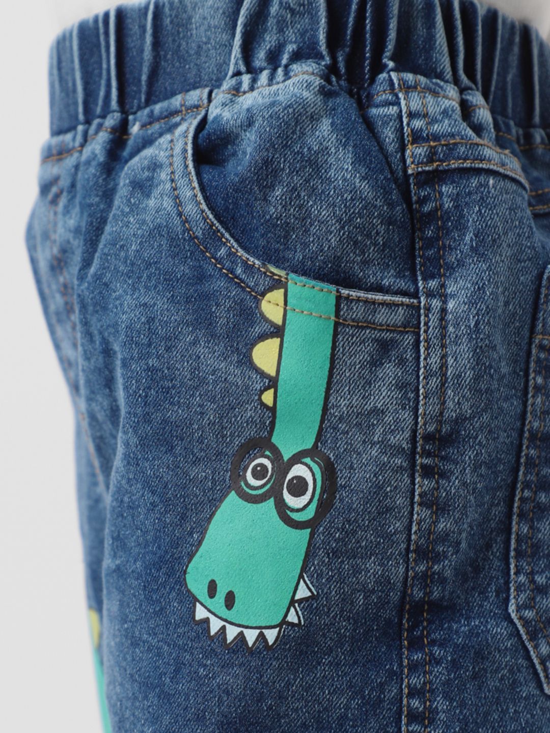 Nauti Nati Boys Jean Printed Stretchable Jeans