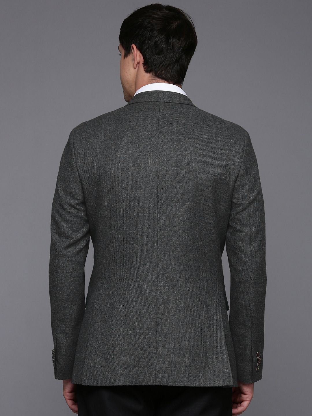 Raymond Contemporary Fit Notched Lapel Collar Single-Breasted Blazer