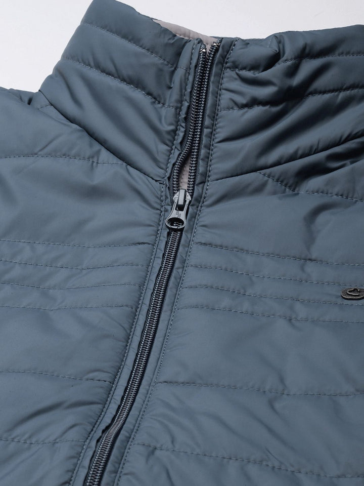 Being Human Mock Collar Padded Jacket