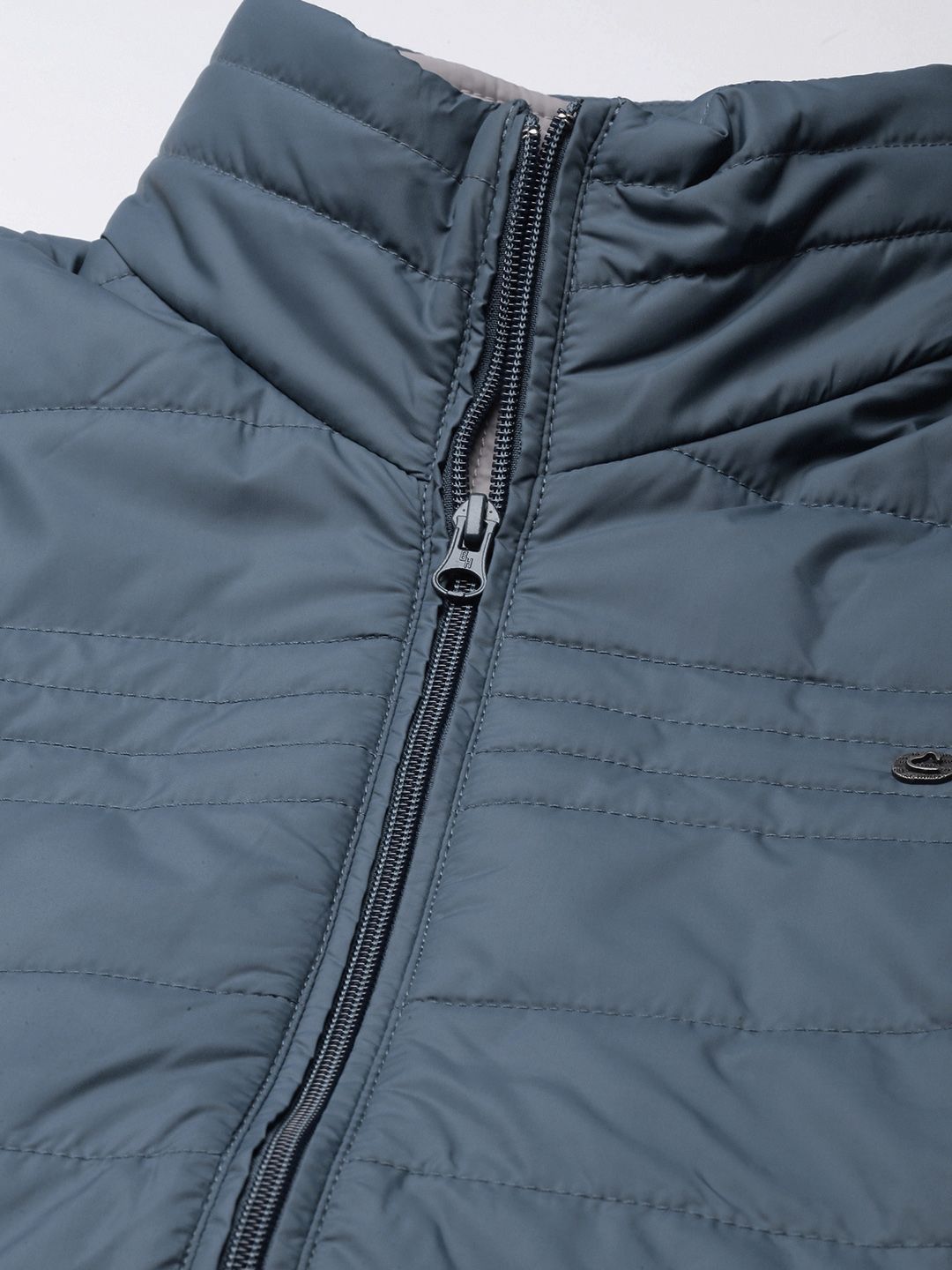 Being Human Mock Collar Padded Jacket