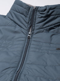 Being Human Mock Collar Padded Jacket