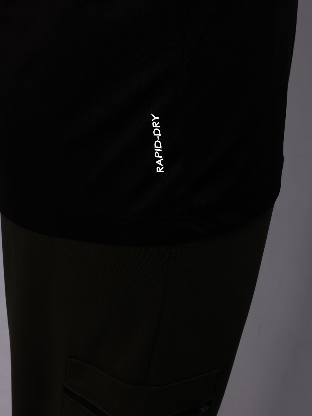 HRX by Hrithik Roshan Brand Logo Print Rapid-Dry Training T-shirt