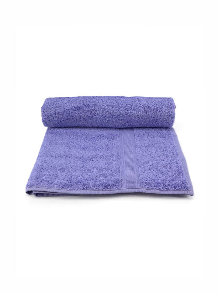 BOMBAY DYEING Blue 1 Pcs Cotton 550 GSM Bath Towel