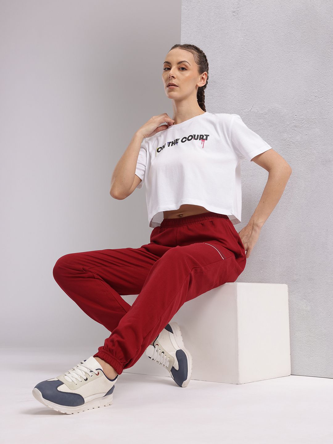 HRX by Hrithik Roshan Women Typography Printed T-shirt
