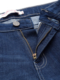 all about you Women Slim Bootcut High-Rise Light Fade Stretchable Jeans
