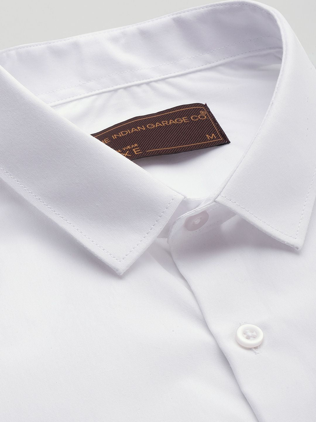 The Indian Garage Co Men Slim Fit Opaque Formal Shirt