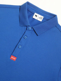 THE BEAR HOUSE Polo Collar Short Sleeves Slim Fit T-shirt