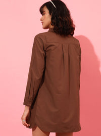 STREET 9 Pure Cotton Spread Collar Boxy Fit Casual Shirt