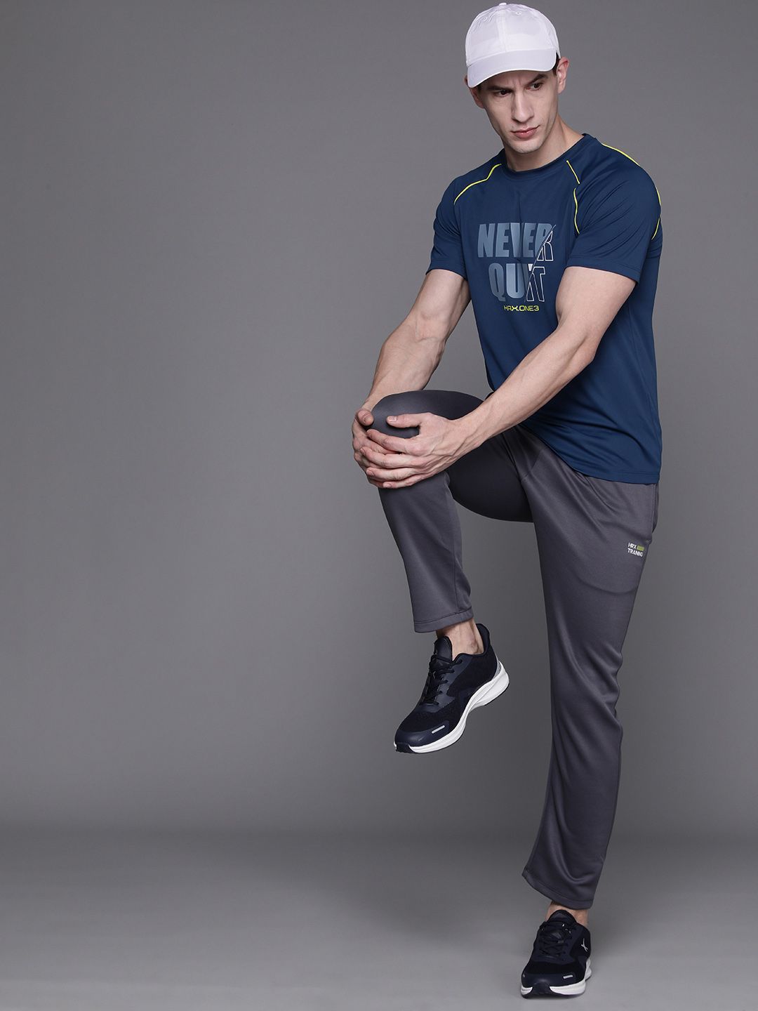HRX by Hrithik Roshan Printed Rapid-Dry Training T-shirt