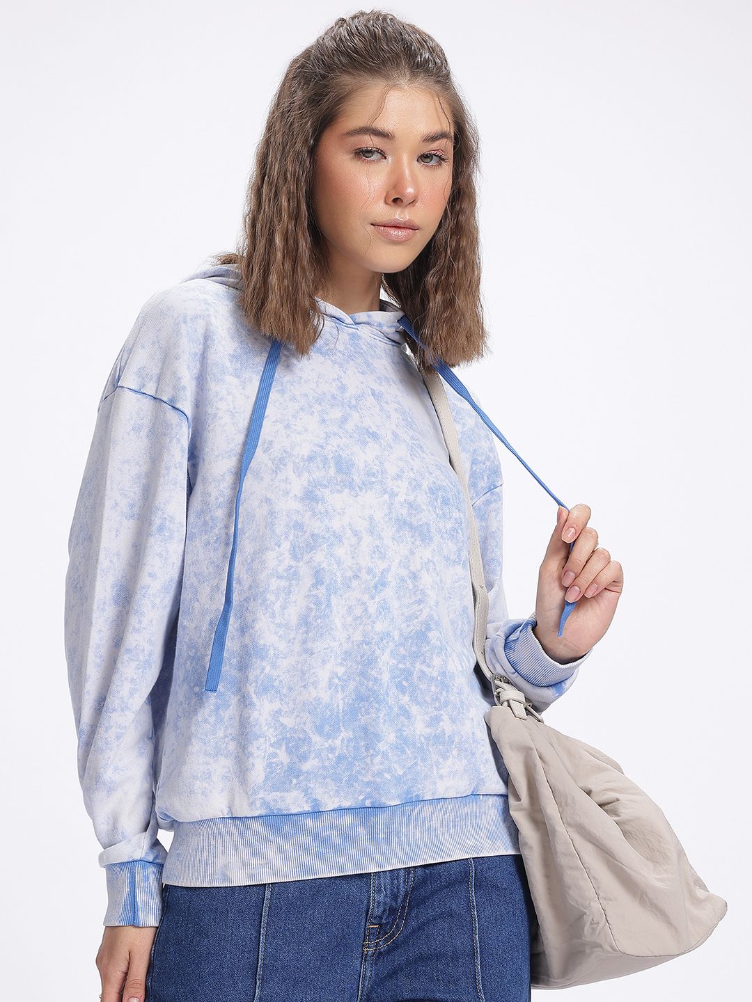 DressBerry Dyed Hooded Sweatshirt