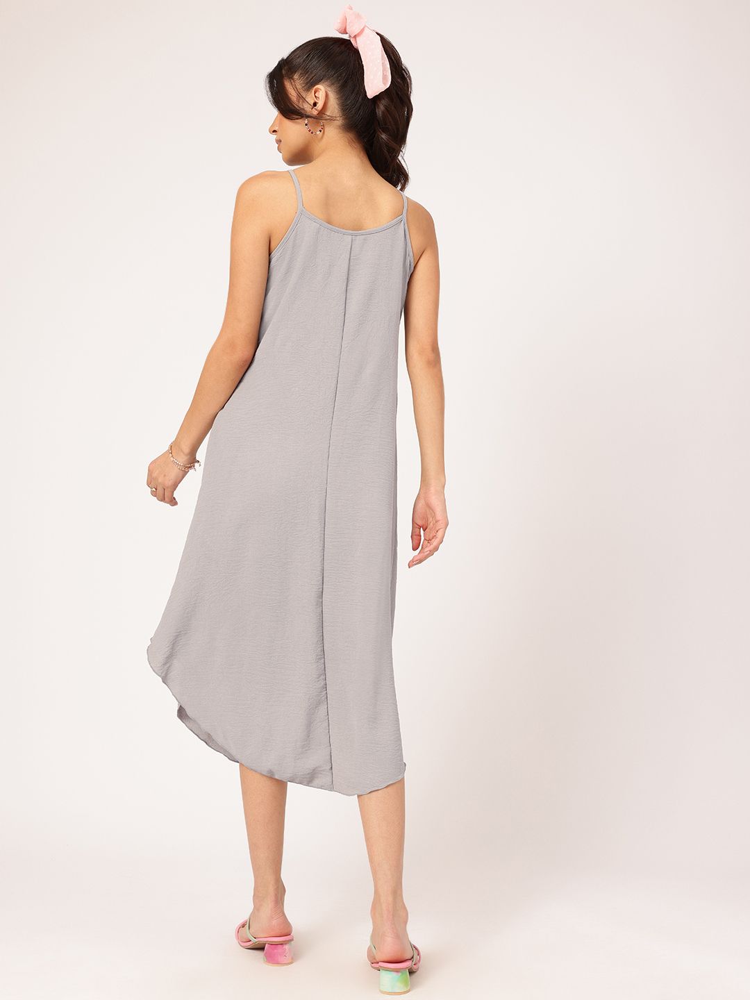 DressBerry Chic Escapism Asymmetric Sheath Midi Dress
