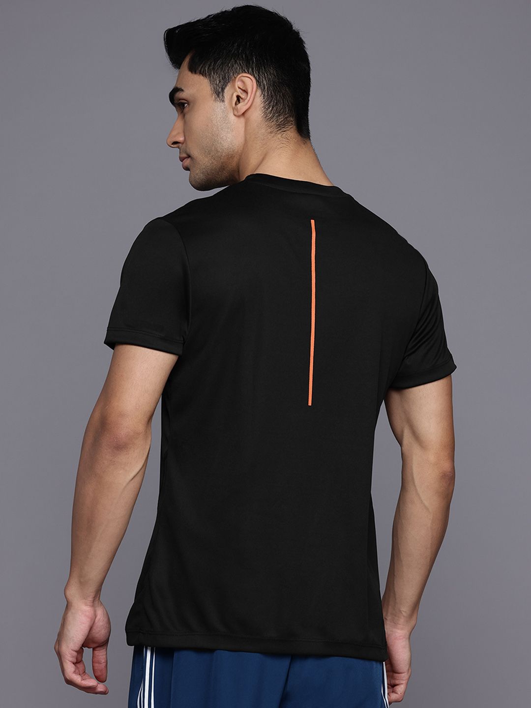 HRX by Hrithik Roshan Men Brand Logo Printed Rapid-Dry Training T-shirt