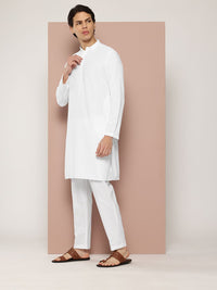 See Designs Men Embroidered Chikankari Kurta with Pyjamas