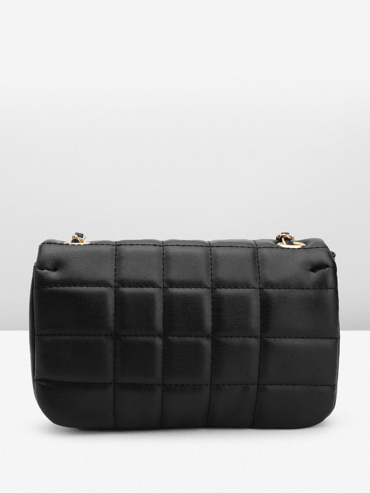 Lino Perros Quilted Structured Sling Bag