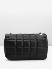 Lino Perros Quilted Structured Sling Bag
