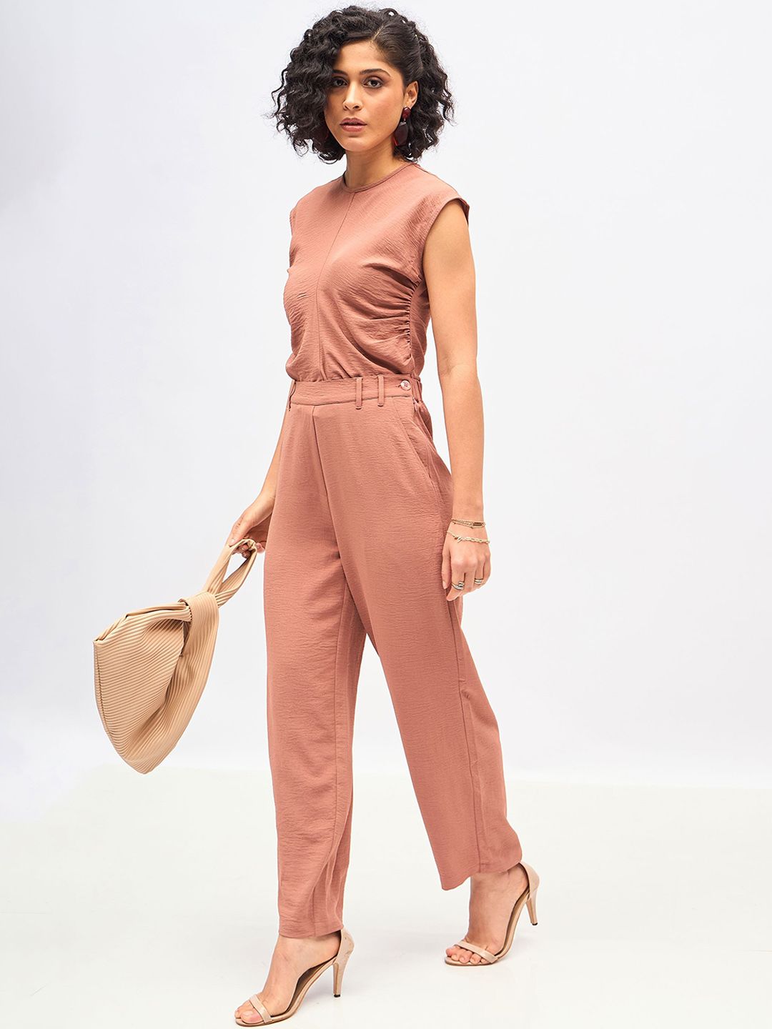 SASSAFRAS Round Neck Top With Trouser