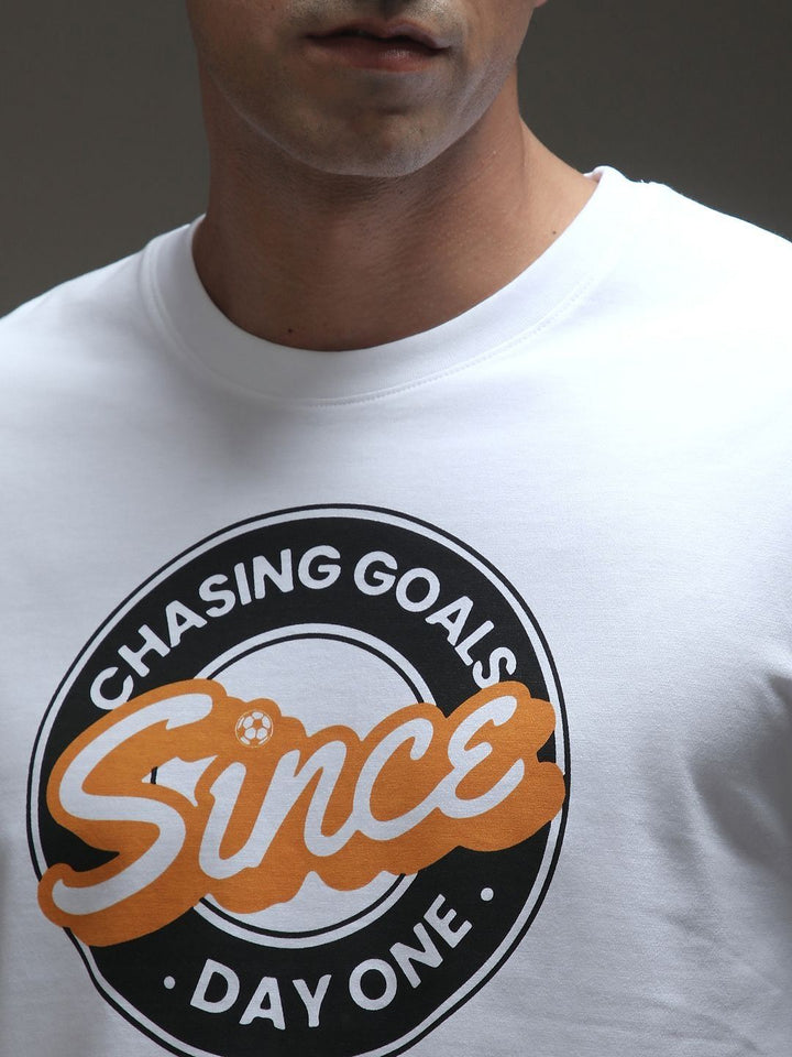 DILLINGER Men Typography Printed Round Neck Cotton T-shirt