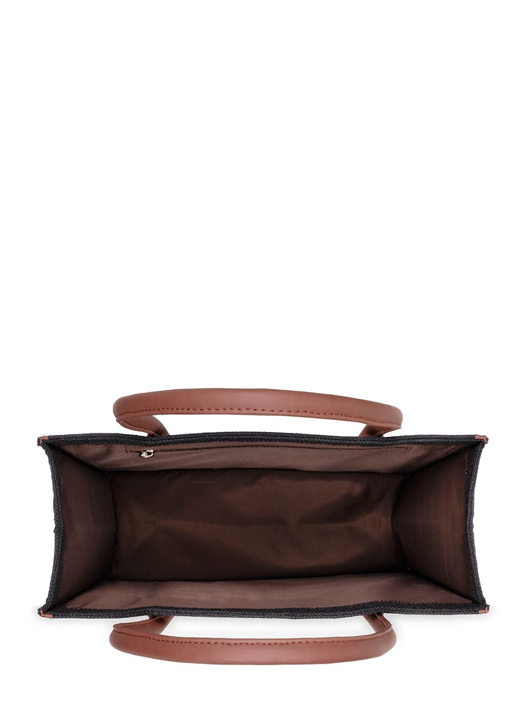 ZOUK Floral Printed Structured Handheld Bag