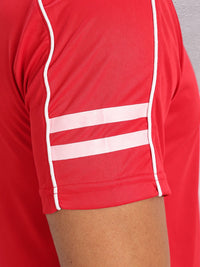HRX by Hrithik Roshan Brand Logo Printed Rapid-Dry Football Jersey