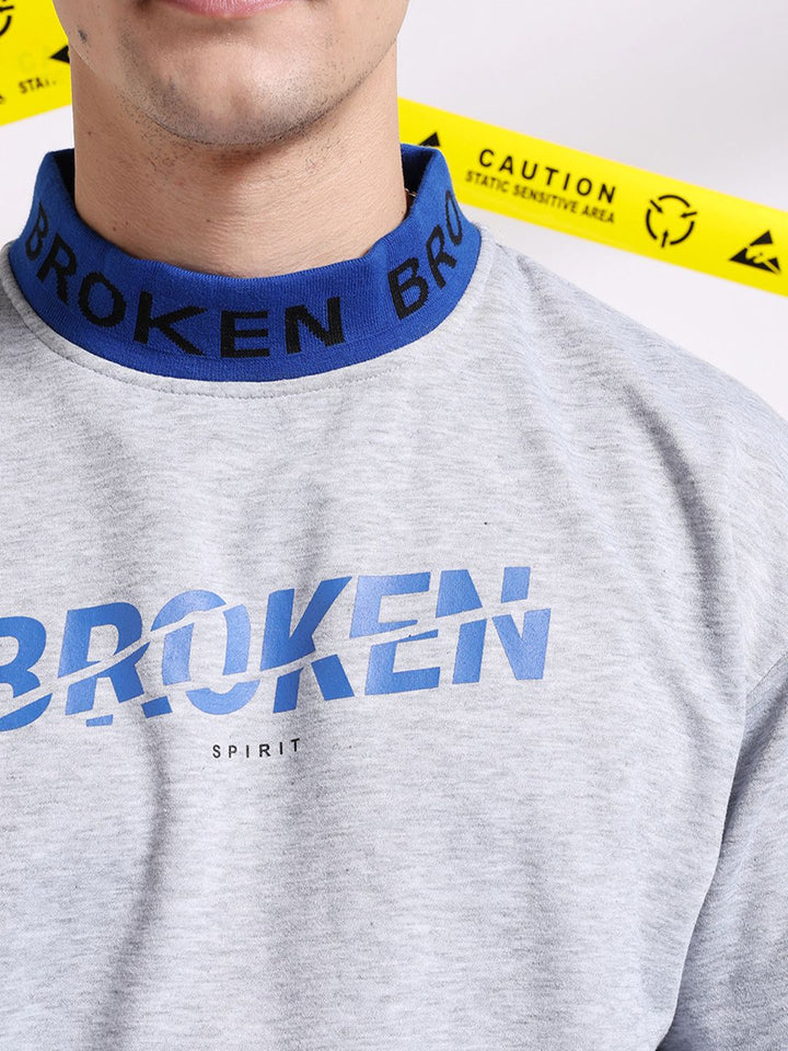 The Indian Garage Co Typography Printed Pullover Sweatshirt