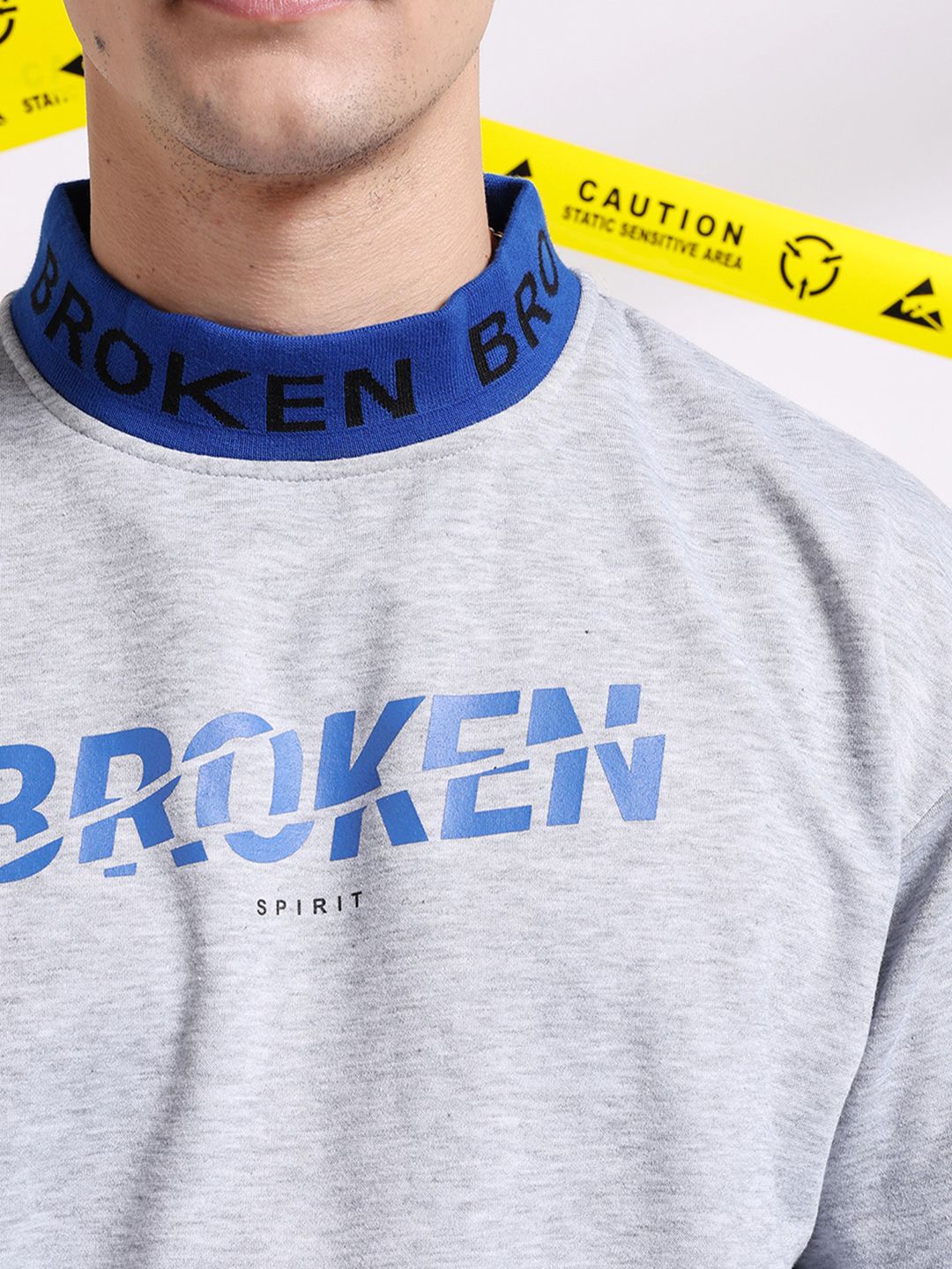 The Indian Garage Co Typography Printed Pullover Sweatshirt