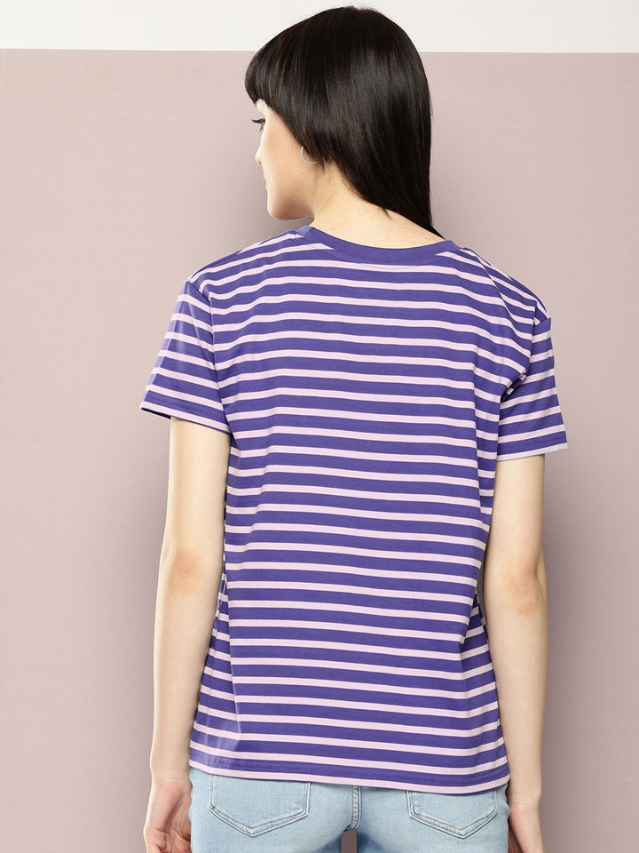 Dillinger Women Yarn Dyed Boxy T Shirt