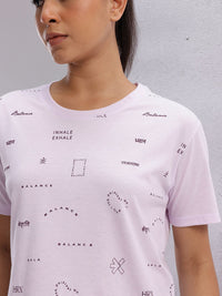 HRX by Hrithik Roshan Typography Printed Yoga T-shirt