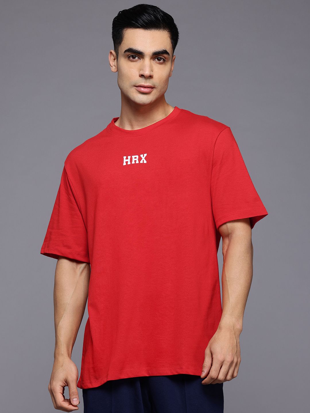HRX by Hrithik Roshan Graphic Printed T-shirt