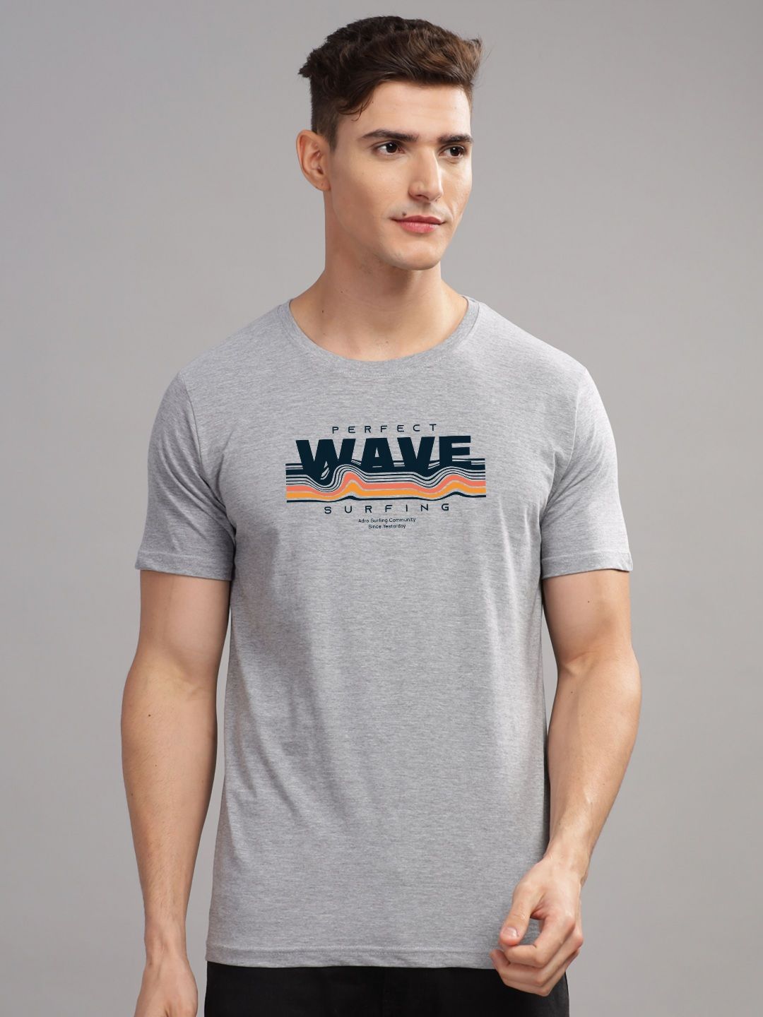ADRO Men Printed T-shirt