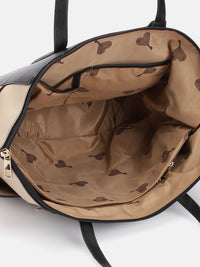 The Label Life Colourblocked Structured Shoulder Bag
