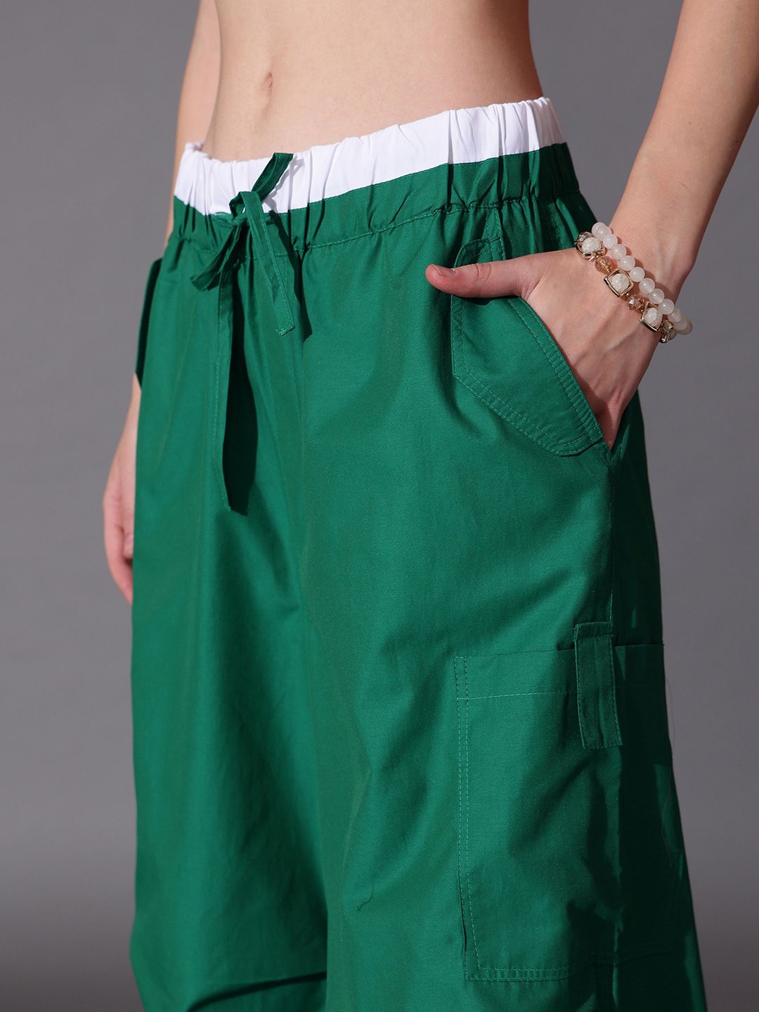 STREET 9 Women Cotton Loose Fit Trousers