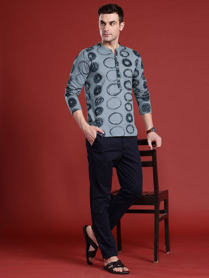 Anouk Geometric Printed Kurta
