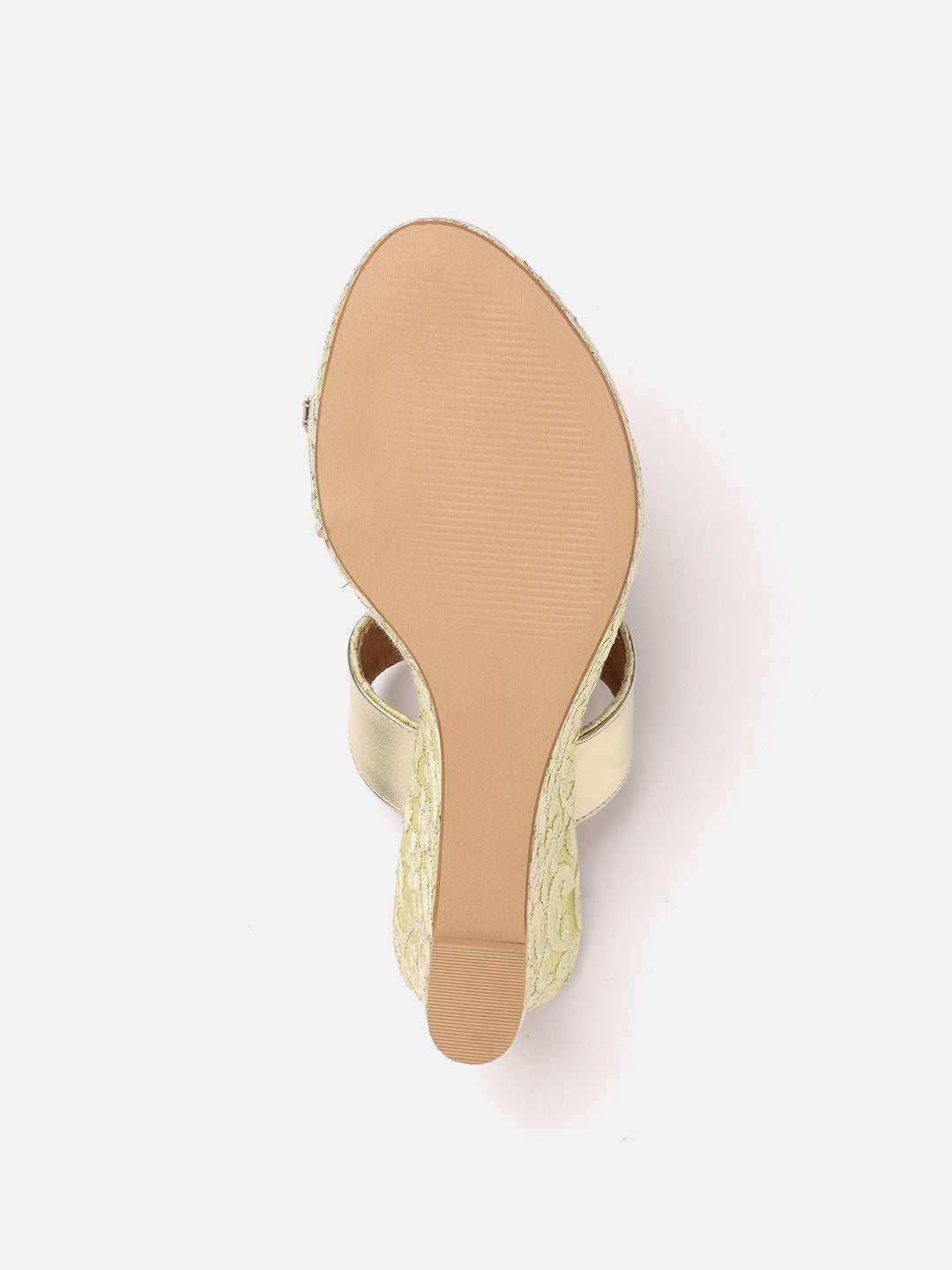 House of Pataudi Ethnic Wedge Heels