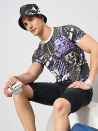 The Indian Garage Co Graphic Printed Round Neck T-shirt