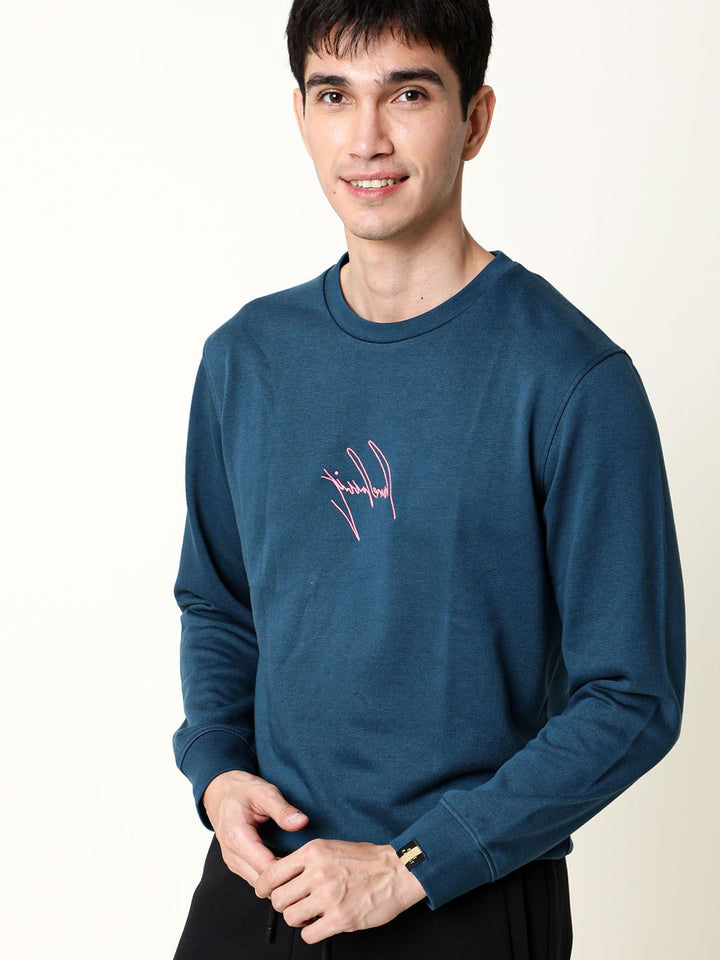RARE RABBIT Men Neos Slim Fit Sweatshirt
