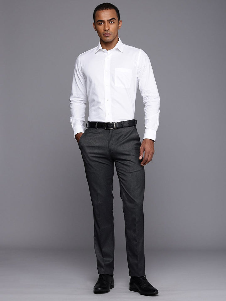 Raymond Men Slim Fit Formal Trousers