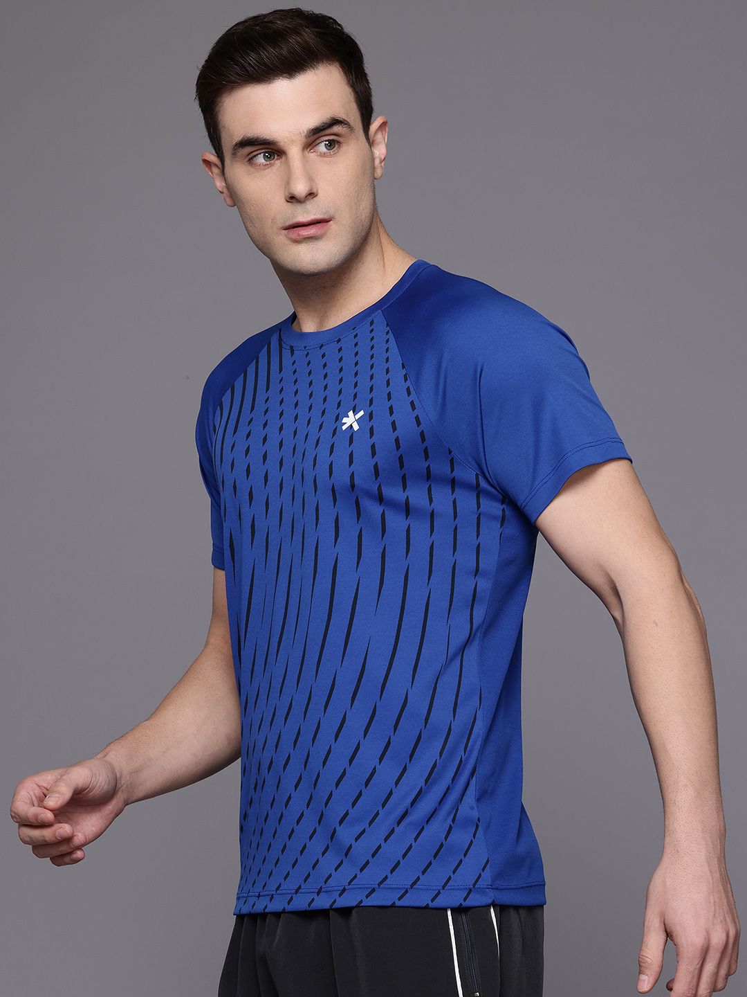 HRX by Hrithik Roshan Printed Rapid-Dry Training T-shirt
