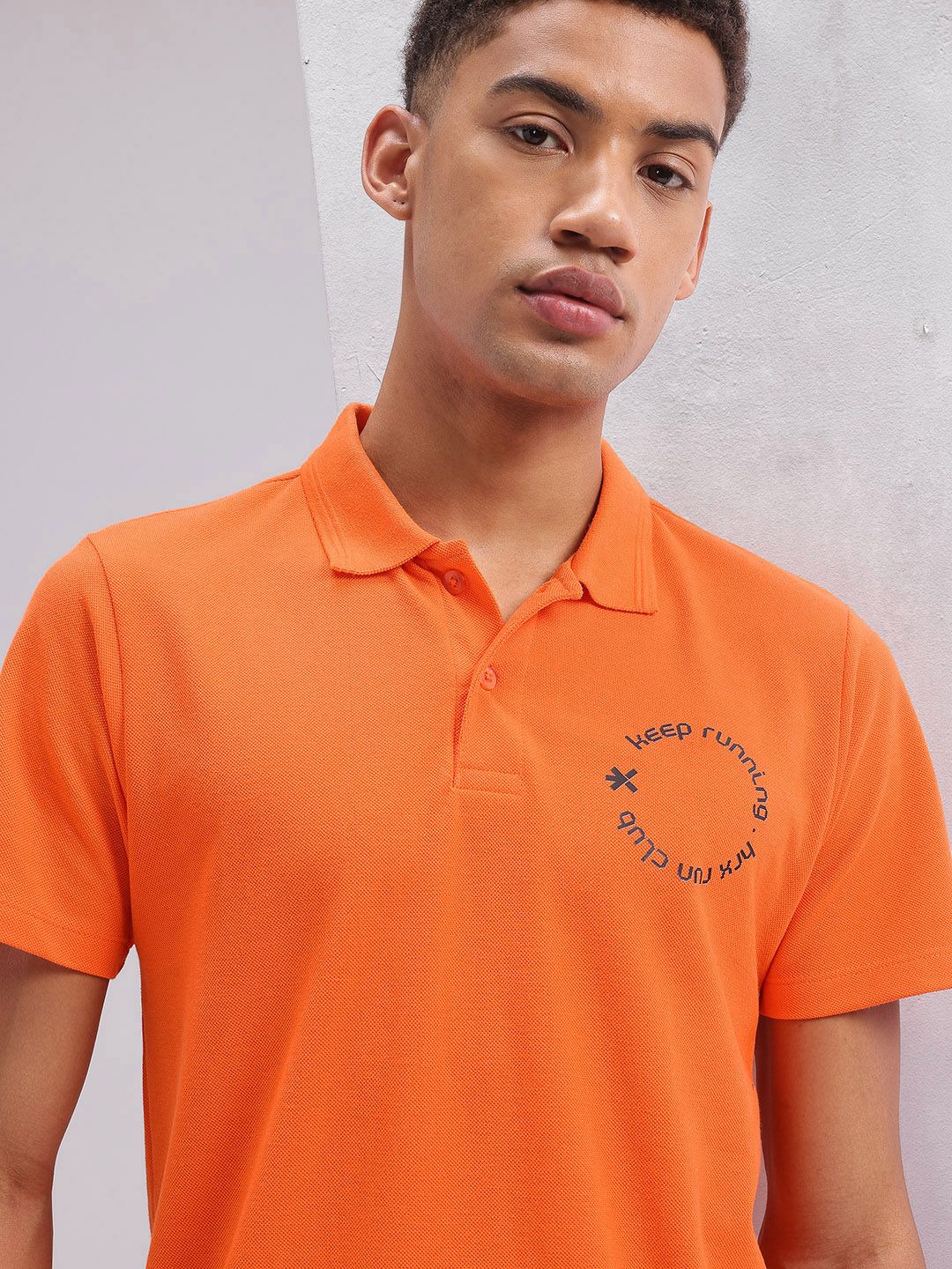 HRX by Hrithik Roshan Polo Collar Running T-shirt
