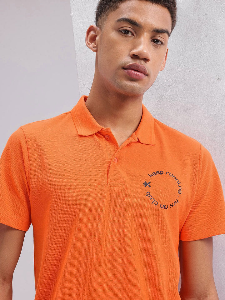 HRX by Hrithik Roshan Polo Collar Running T-shirt