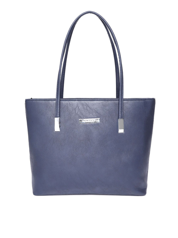 Lino Perros Navy Blue Solid Shoulder Bag